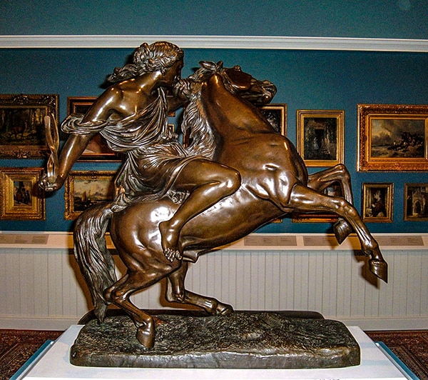 Amazzone a cavallo, Jea-Jacques Feuchére, 1843. Stanford University Museum. Foto: BrokenSphere CC BY SA 3.0