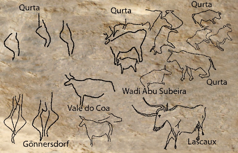 Le incisioni paleolitiche di Qurta nell’Alto Egitto